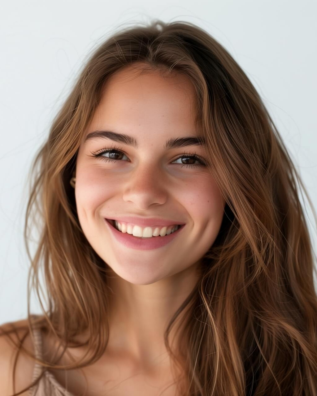 Protect Your Appliances & Play Sports Safely with Braces. Girl is smiling